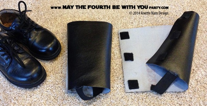 DIY Han Solo Costume. Check out all our other Star Wars costumes on our blog! #hansolo #holster #starwars #starwarsparty #maythefourthbewithyou #starwarsbirthday #starwarscostume #halloweencostume #cosplay maythefourthbewithyoupartyblog.com