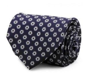 Star Wars Tie with Empire Insignias /// Check out all our other Star Wars clothing on our blog! // #starwars #starwarsparty #maythefourthbewithyou #starwarsbirthday #starwarsgift #empire #tie maythefourthbewithyoupartyblog.com