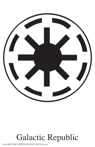Star Wars Banner icons-Galactic Republic: Star Wars Flags and Banners (Downloadable Empire and Rebel Symbols) // Check out our blog for lots more Star Wars crafts and decor. // #starwars #starwarsparty #maythefourthbewithyou #starwarsbirthday #banners #rebels #empire maythefourthbewithyoupartyblog.com