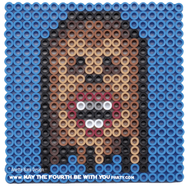 Chewbacca Wookiee Perler Pattern /// We add new patterns to our blog every week! Click the URL and follow us to make sure you don't miss any! /// Star Wars perler, hama bead, cross-stitch, knitting, Lego, pixel pattern /// Note: Patterns are ©, and your work must include © if posted, and can not be sold. See blog for complete ©. #pixel #pixelart #perler #perlerbeads #hama #hamabeads #starwars #crossstitch #lego #knitting #mosaic #wookiee #chewbacca maythefourthbewithyoupartyblog.com