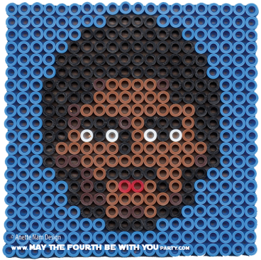 Lando Calrissian Perler Pattern /// We add new patterns to our blog every week! Click the URL and follow us to make sure you don't miss any! /// Star Wars perler, hama bead, cross-stitch, knitting, Lego, pixel pattern /// Note: Patterns are ©, and your work must include © if posted, and can not be sold. See blog for complete ©. #pixel #pixelart #perler #perlerbeads #hama #hamabeads #starwars #crossstitch #lego #knitting #mosaic #lando #landocalrissian maythefourthbewithyoupartyblog.com