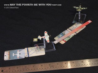 Wings of Glory/Wings of War Card and Miniatures Game /// We add new Star Wars fun on our blog every week! /// #starwars #theforceawakens #xwingminiaturesgame #boardgames #review #wingsofglory #wingsofwar/// maythefourthbewithyoupartyblog.com