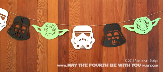 Even More DIY Star Wars Banners | May the Fourth be with You Party