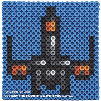 The Force Awakens Poe’s T-70 X-Wing Perler Pattern. /// We add new patterns to our blog every week! Click the URL and follow us to make sure you don't miss any! /// Star Wars perler, hama bead, cross-stitch, knitting, Lego, pixel pattern /// Note: Patterns are ©, and your work must include © if posted, and can not be sold. See blog for complete ©. #pixel #pixelart #perler #perlerbeads #hama #hamabeads #starwars #crossstitch #lego #knitting #mosaic #xwing #t70 #theforceawakens #poe #poedameron maythefourthbewithyoupartyblog.com