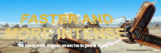 Faster and more Intense podcast featuring Anette from May the Fourth be with you party blog. maythefourthbewithyouparty.com