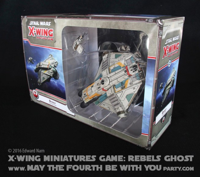 Star Wars X-Wing Miniatures Game: Rebels Ghost and Phantom /// We add new Star Wars fun on our blog every week! /// #starwars #theforceawakens #xwingminiaturesgame #boardgames #review #xwing #rebels #starwarsrebels #miniature #ghost #phantom #hera /// maythefourthbewithyoupartyblog.com