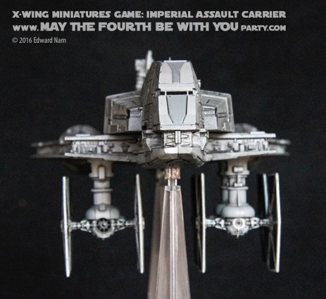 Star Wars X-Wing Miniatures Game: Rebels Imperial Assault Carrier Gozanti Class Cruiser with TIE Fighters/// We add new Star Wars fun on our blog every week! /// #starwars #theforceawakens #xwingminiaturesgame #boardgames #review #xwing #rebels #starwarsrebels #miniature #imperialassaultcarrier #gozanticlasscruiser #tiefighters #tie /// maythefourthbewithyoupartyblog.com