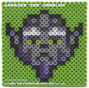 Garazeb Zeb Orrelios Perler Pattern / We add new patterns to our blog every week! Follow us to make sure you don't miss any! / Star Wars perler, hama bead, cross-stitch, knitting, Lego, pixel pattern / Patterns are ©. Your work must include © if posted, and can not be sold. See blog for complete ©. #pixel #pixelart #perler #perlerbeads #hama #hamabeads #artkal #fusebeads #starwars #crossstitch #lego #knitting #mosaic #zeb #rebels #starwarsrebels maythefourthbewithyoupartyblog.com