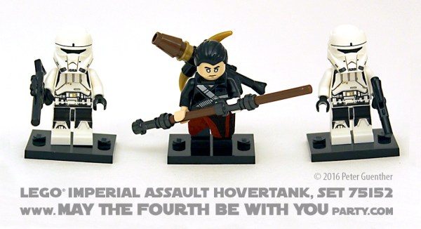 Star Wars Rogue One LEGO Imperial Assault Hovertank, Set 75152 /// We add new Star Wars fun on our blog every week! /// #starwars #rogueone #lego #minifig #imperialassaulthovertank #hovertank #review #starwarslego #chirrutimwe /// maythefourthbewithyoupartyblog.com