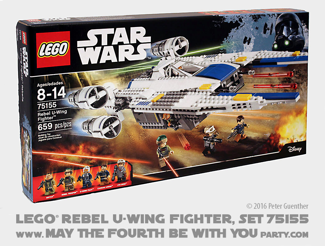 Review of LEGO® Rebel U-Wing Fighter, Set 75155 | May the Fourth