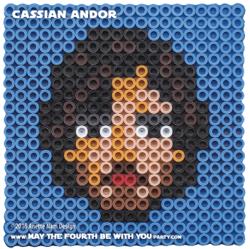 Cassian Andor Perler Pattern / We add new patterns every week! Follow us to make sure you don't miss any! / Star Wars perler, hama bead, cross-stitch, knitting, Lego, pixel pattern / Patterns are © Your work must include © if posted, and can not be sold. See blog for complete ©. #pixel #pixelart #perler #perlerbeads #hama #hamabeads #artkal #fusebeads #starwars #crossstitch #lego #knitting #mosaic #cassian #cassianandor #rogueone #pattern maythefourthbewithyoupartyblog.com